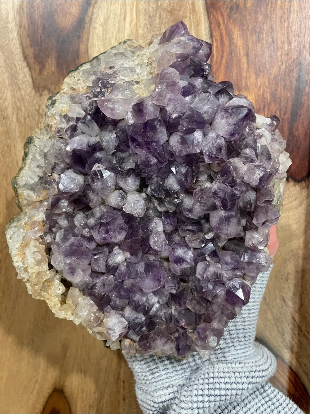 ✨ CLEARANCE ✨ Amethyst Crystal Cluster - Rich Purple Geode Uruguay